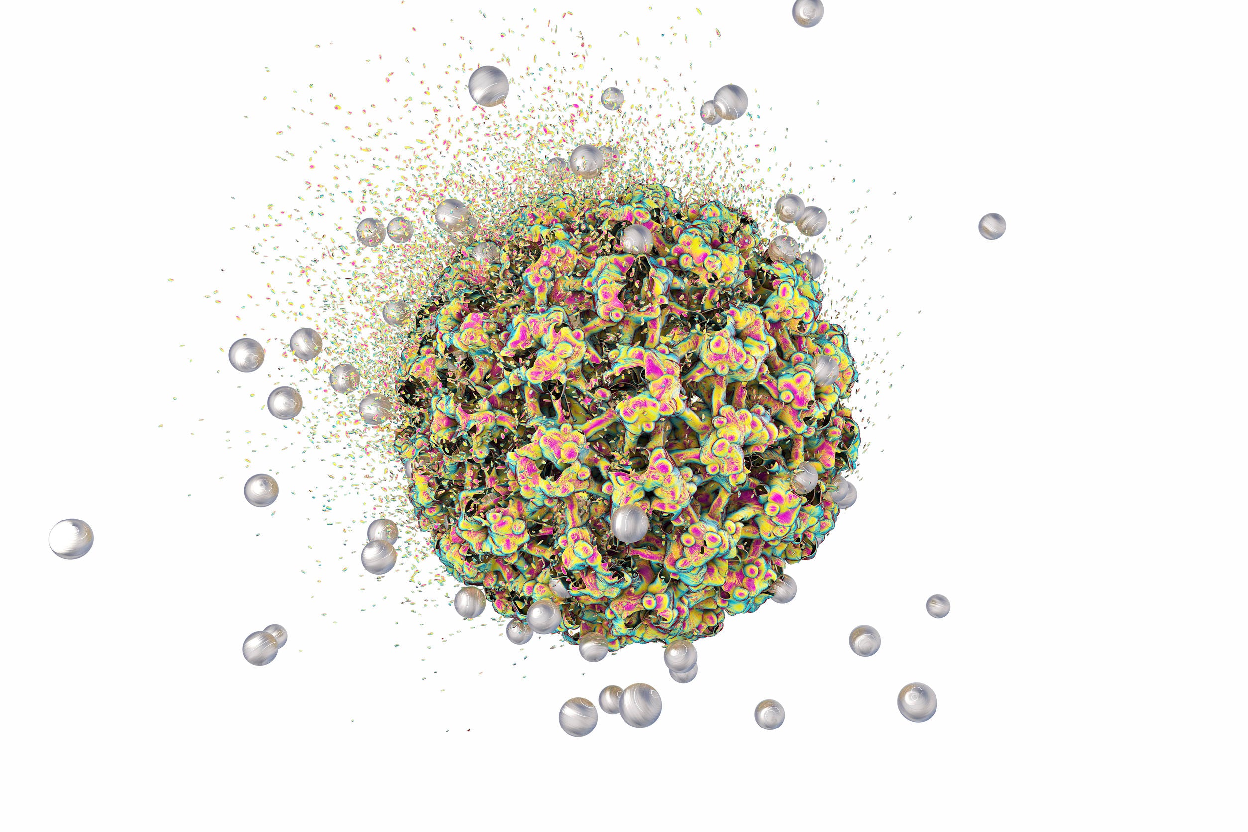 Infection control in hospital using antimicrobial coating