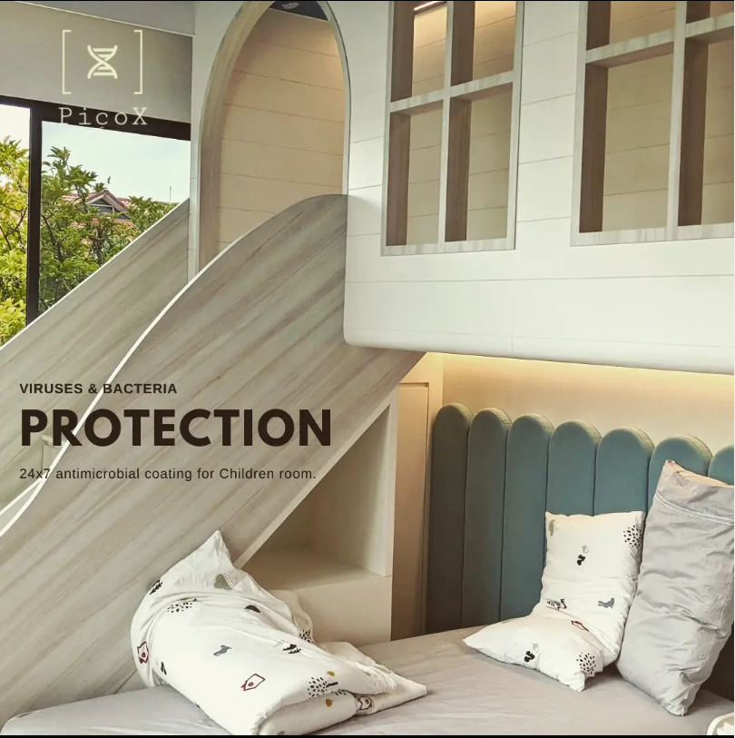 How do we prevent the spread of disease by using antimicrobial coating?